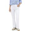 Cecil B379414 Jeans Bootcut, Bianco, 31W x 28L Donna