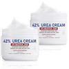 OUKEYA Crema Urea 42% con Acido 2%, Crema Piedi Mani per il Trattamento Piedi, Talloni, Ginocchia, Gomiti, Crema Corpo Secchi Screpolati, Idrata, Rimuove Calli, Duroni, 150g(Confezione da 2))