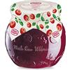 Menz&Gasser, Confettura Extra di Mirtilli Rossi Edel Plus, Ideale come Colazione o Spuntino, con Frutta di Alta Qualità in pezzi, 1 Vaso x 620 g