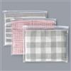Svaldo Buste Trasparenti per Vestiti, 25 Pezzi 25.5 * 20.5cm Sacchetti Vestiti Viaggio, Impermeabili Sacchetti Plastica per Biancheria Intima, Cosmetico (Senza Fori di Sfiato)