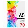 RMIVEGLIA A5 Carta per acquerello - Blocco con 70 fogli 300g/m² - Carta senza acidi ideale per acquerelli, gouache e acrilico - Supporto resistente per artisti e hobby creativi
