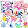 NlsqEU Sapone Fai Da Te,Kit Sapone Fai Da Te,Kit Creativo Bambina Regalo del Compleanno dei Bambini per Ragazzi e Ragazze dai 3+ Anni