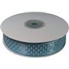 etm NASTRO ROTOLO ORGANZA POIS 20 MM BOBINA 50 METRI (CELESTE)