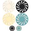 Aipeeo Set di 4 Sottopentole Silicone,Presine in Silicone,Presine Cucina e Tavola Rotondi,Sotto Pentola Resistenti al Calore e Antiscivolo,Lavabili in Lavastoviglie,Per sala da pranzo e cucina