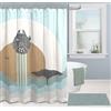 Jay Franco Star Wars Millennium Falcon tenda da doccia 178 x 182 cm - tessuto neutro arredo bagno