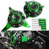 CCYYMOWOK Moto Accessori For Kawasaki Z900 Z 900 SE 2017-2022 2023 2024 Tamponi Paramotore Coperture Statore Slider Protezioni del Anticaduta Protezione de Motore (Verde)