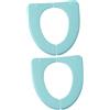 BESPORTBLE Rivestimento Per Sedile WC Pieghevole Lavabile - Accessorio Impermeabile Per Casa e Bagno - Comfort e Igiene Per Hotel e Uso Quotidiano Facile Da Pulire Design Elegante e Pratico