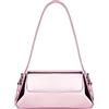 Caissip Borsa da sera da donna frizione Y2k scintillante argento borsa tote borsa a tracolla borse da festa carino metallico borse a tracolla 2025, Colore: viola., Taglia unica
