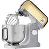 Kenwood kMix Editions KMX760AYG, Planetraria con Ciotola 5L in Acciaio Inossidabile, Impastatrice con Sistema di Sicurezza, Scocca Metallo, Inclusi Set Pasticceria 3 Pezzi e Paraschizzi, 1000W, Oro