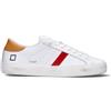 D.A.T.E. HILL LOW CALF Sneaker uomo bianca in pelle