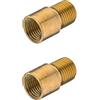 cyclingcolors 2x Prolunga di spioncino per porta, ottone, diametro: 14 mm
