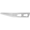 MARTOR 100 x lama grafica, Lama di ricambio coltello grafico, coltello artigianale, bisturi, sbavatore, 5,7 mm, affilato, monouso, n. 34