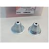 RAM CHEVILLES ET FIXATIONS Rosone conico, 30 x 57 mm, argento, scatola da 100