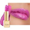 OULAC Rossetto Metallico Rosa - Effetto Perlato Metallico Brillante, Idratante, Lunga Tenuta 8H, Altamente Pigmentato, Morbido e Confortevole, Vegan 15 Velocity