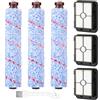 isinlive Accessori per aspirapolvere Bissell CrossWave 3 in 1 C3 Pro 3555N, 3 spazzole multi-superficie 1868 + 3 filtri 1866 per aspirapolvere Bissell CrossWave 17132 2225N 2582N 25821 2519