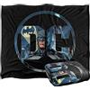 LOGOVISION Batman Batman Dc Coperta super morbida al tatto setoso - 152 x 127 cm