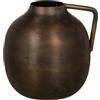 BigBuy Home Vaso dorato metallo 15 x 15 x 16 cm