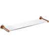 OMNIRES MODERN PROJECT mensola, MP60930CPB, MODERN PROJECT chiaro/rame spazzolato [Accessori Bagno > Mensole]