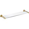 OMNIRES MODERN PROJECT mensola, MP60930GLB, MODERN PROJECT chiaro/oro spazzolato [Accessori Bagno > Mensole]