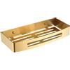 OMNIRES UNI portaoggetti doccia, UN10331GLB, UNI oro spazzolato [Accessori Bagno > Mensole Doccia]