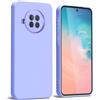 WBWONE Cover per Xiaomi Mi 10T Lite, Anti-Graffio Antiurto Custodia in Morbida Silicone TPU Protettiva Case con Fodera in Tessuto - Viola
