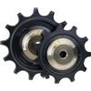 Enduro bearings KIT 2 PULEGGE BKCJ-0402 DELRIN XD-15 CERAMIC-HYBRID 12 DENTI PER SRAM ROAD & GRAVEL 12S (FORO SUPERIORE PER BULLONE DA 4MM / FORO INFERIORE PER BULLONE DA 5MM)