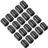 PATIKIL Punte per Stecca da Biliardo 14mm, 20 Pz Sostituzione per Stecca da Biliardo, Protezione per Testa Bastone, Punte per Stecche per Accessorio da Biliardo, Nero