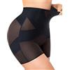 Gotoly Guaina Contenitiva Donna Pancia Piatta Mutande Contenitive Intimo Modellante Pancera Contenitivo Snellente Body Shaper Senza Cuciture (Nero, M)