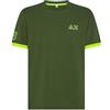 SUN68 T-shirt Verde Scuro T35125 VERDE SCURO M
