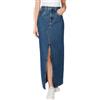 Pepe Jeans Maxi Skirt HW Gonna Bambina, Blu (Denim-ct9), S Donna