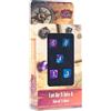 Epic Forge Set di 5 dadi D6-16 mm, blu e viola