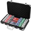 Copag Poker Set 300 fiches e 2 Mazzi 100% Plastica Qualità Casino