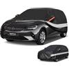 Holthly 10 strati Telo Copriauto per OPEL Corsa(1982-2025),100% copertura auto impermeabile,Telo Copri Auto per Esterno,impermeabile,protezione UV,antivento,antipolvere