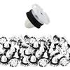 Erioscar 40 Pezzi Clip di Fissaggio Pannello Porta, 7703077476, Clips Auto, per Bagagliaio, Porta Interna, Pannello Di Rivestimento, per Peugeot 308 Citroen DS4 Renault Megane III E Laguna III