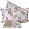 L'Emporio Casa Set Lenzuola Flanella Letto Matrimoniale 100% Caldo Cotone sopra 240x290 + sotto Angoli 160 a180x195 a 200 + 2 Federe 50x80 (Cuori)