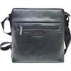 COVERI COLLECTION Borsello Tracolla Regolabile In Ecopelle Verticale Multitasca Grande Capiente Borsa Vintage a Spalla Porta Tablet Zip Art. 2271 Dimensioni 24 X 24 X 8 (NERO)