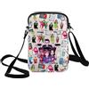 WZMPA Borsa a tracolla Jeremy & Christine & Michael SQUIP & Chloe Fans Gift Brooke & Rich Theatre Sling Bag Jeremy & Michael Merch, Be More Cb, Vestibilità