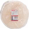 Bosch 1608610000 Cuffia per Lucidatrice in Lana di Agnello, 180 mm