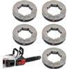 Generic Motosed Rouch Kit Di Sostituzione A 5 Pezzi | 3/8-7 Gear Di Taglio Dei Denti | Spocket Del Motore A Trazione A Catena | Terreno A Tamburo Della Frizione Per Falciatrici, Motoseghe, Utensili Elettrici