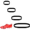 Xingrun 80 Pezzi Elastici 200g per Ufficio - Elastico Dimensioni 25/40/60/70mm - Nero