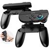 CloudValley Impugnatura per Controller Compatibile con Nintendo Switch 2, 2 Set Custodia Protettiva Joystick Ergonomica in Resina Protezione Urti, Controller Accessories Pro Grip, Noir