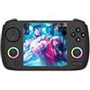 Anbernic RG CubeXX - Console portatile retrò da gaming, display IPS da 3,95, H700 quad-core, memoria da 32 GB, illuminazione RGB (nero)