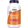 NOW FOODS Ascorbic Acid Pure Powder 455g Vitamin C Crystals - acido ascorbico