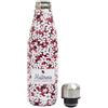 COOK CONCEPT Bottiglia Termica 50 cl Motivo Fiore Tappo Ermetico Rosa | Termica, 50 cl, motivo floreale, tappo ermetico, bevande calde o fredde, regalo maestra, elegante, rosa