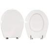 HYDRO HOME Copriwater Quarzo Dolomite legno rivestito in resina poliestere bianco