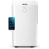 Pro Breeze OmniDry Deumidificatore Casa Muffa 12L/Giorno con WiFi, Serbatoio da 2L, Asciugatura Vestiti, sensore di umidità, Timer 24H, modalità Notturna per umidità, Muffa e condensa