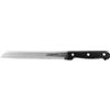 Zanetti, Coltello Pane Modello Classic, Coltello Acciaio Inox, Lama 20 cm, Spessore 1.5 mm, Coltello Cucina Lama Seghettata, Manico Rivettato