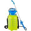 Relaxdays Nebulizzatore a Pressione, Spruzzatore per Piante, Ugello Regolabile e Cinghia, Plastica, 5 Litri, Giallo Blu