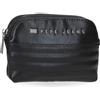 Pepe Jeans Biker, beauty case, tracolla, perfetto per organizzare, vari scomparti. Joumma Bags, Nero, Monedero redondo, Portamonete rotondo