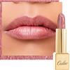 Oulac Rossetto Metallizzato Lucido, Rossetto Rosa Altamente Pigmentato, Lucentezza 3D, Rossetto Lunga Durata, Formula Cremosa e Idratante, Vegan, 4,3g (13) Baby Angel
